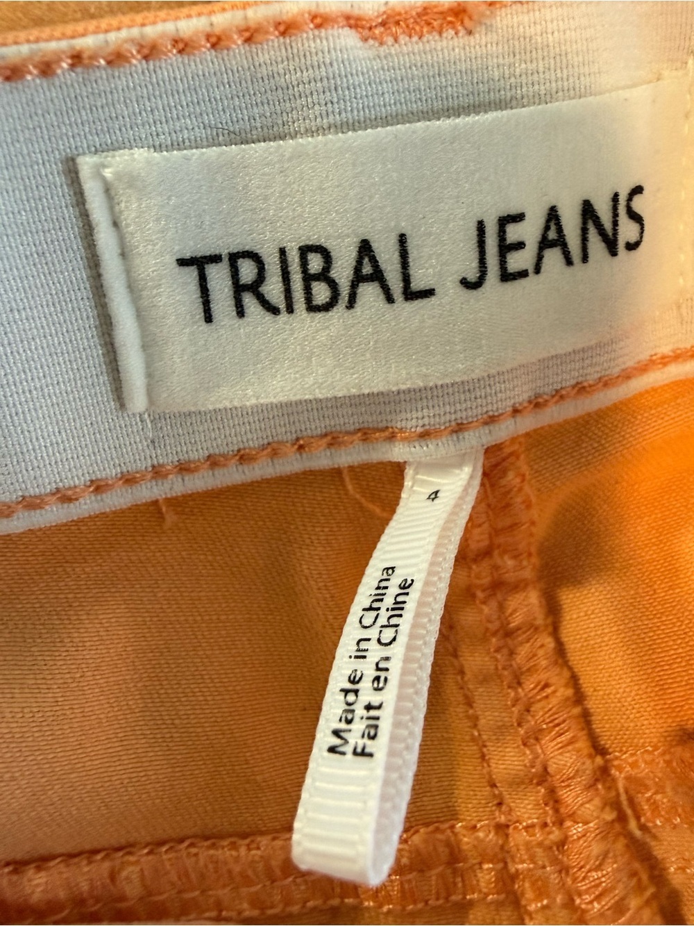Tribal Sophia Curvy Micro Flare, Size 4, Stretch Denim - Picture 14 of 16